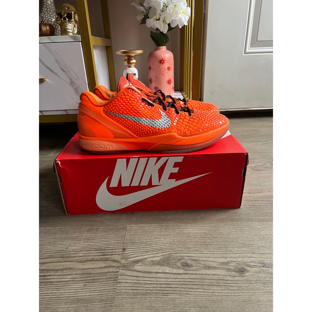 Nike Kobe 6 Proto Total Orange IH1871-800 Size 14